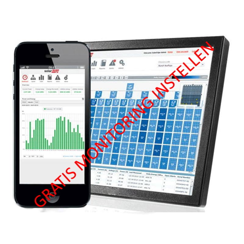 Solaredge Monitoring Portal Instellen