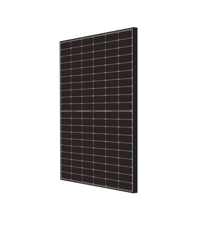400WP Bifacial Transparent HJT Black Frame