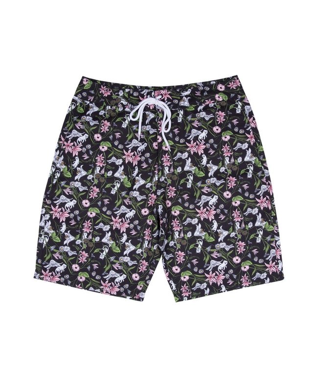 flower swim shorts