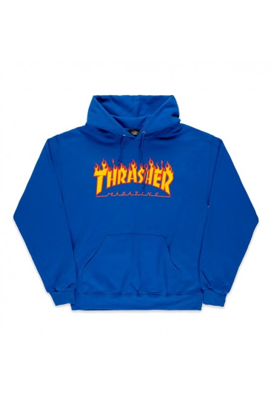 thrasher flame hood