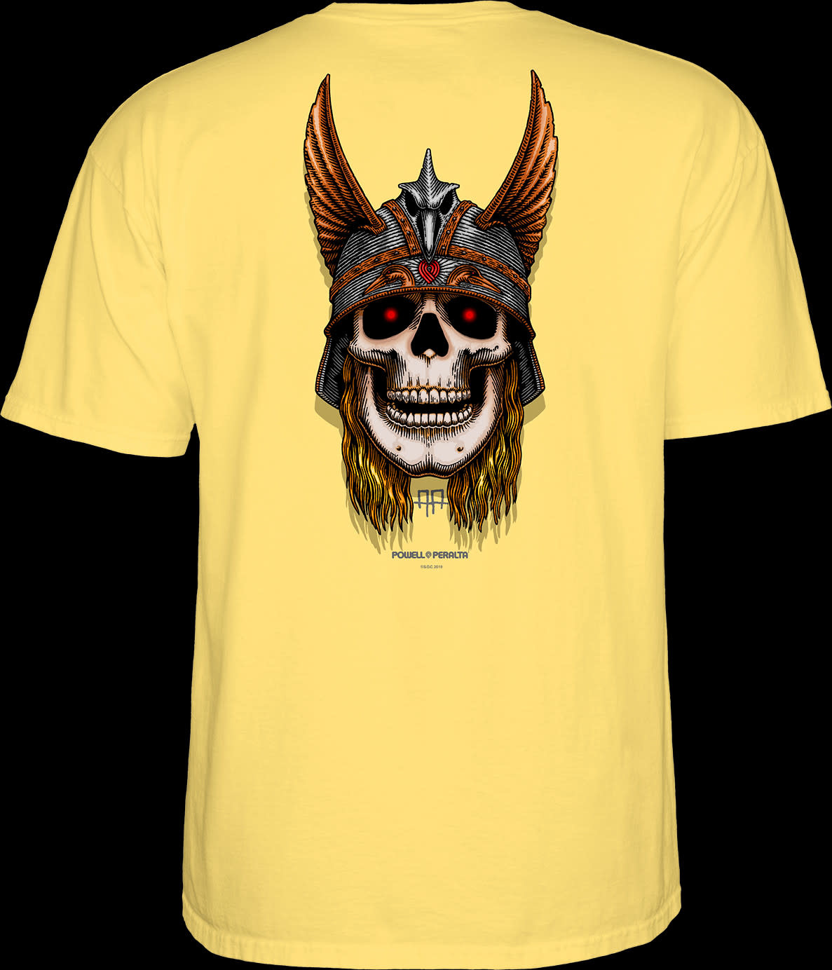 Andy Anderson Skull T-Shirt - Banana