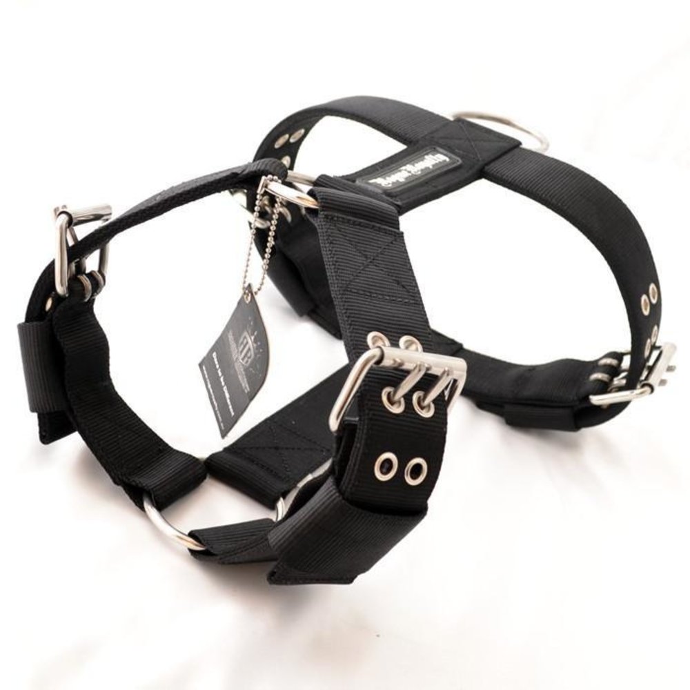 Rogue Royalty Rogue Royalty SUPATUFF® zwart Heavy Duty Dog Harness