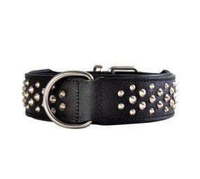 Rogue Royalty Rogue Royalty lederen halsband Ruffneck Zwart Rogue Royalty Rogue Royalty lederen halsband Ruffneck Zwart
