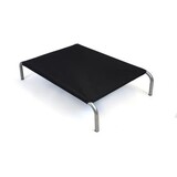 HIK9 HIK9 bed canvas zilveren frame