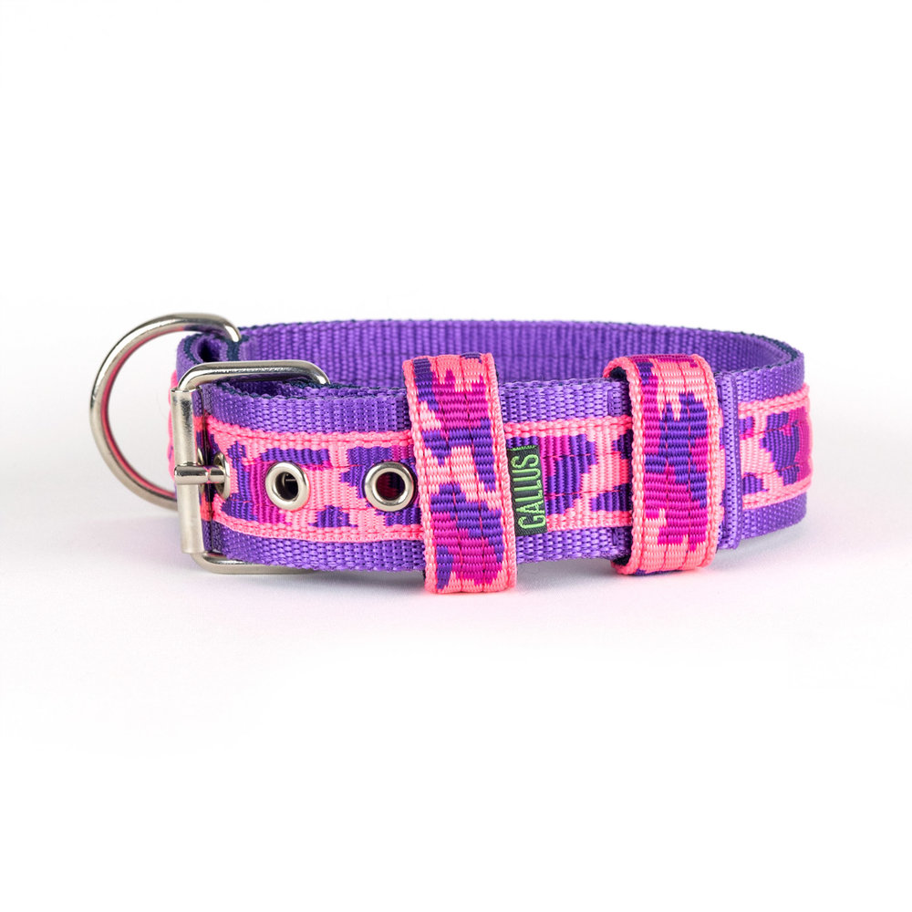 Gallus Gallus halsband Roze Camouflage