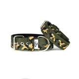 MAG MAG halsband Camouflage met groen MAG MAG halsband Camouflage met groen