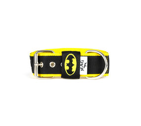 MAG MAG halsband Batman zwart/geel MAG MAG halsband Batman zwart/geel