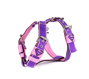 MAG MAG hondentuig Superman Paars / Roze MAG MAG hondentuig Superman Paars / Roze