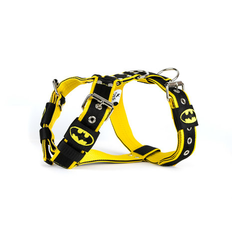 MAG MAG hondentuig Batman Zwart / Geel MAG MAG hondentuig Batman Zwart / Geel