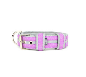 Gallus Gallus halsband Grijs / Lila glitter Gallus Gallus halsband Grijs / Lila glitter