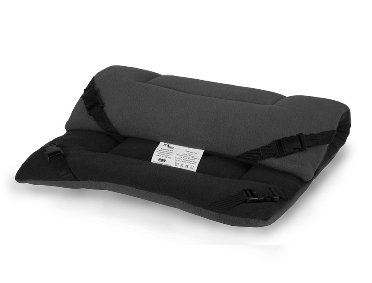 HIK9 HIK9 Omkeerbaar fleece kussen Waterresistant zwart/grijs HIK9 HIK9 Omkeerbaar fleece kussen Waterresistant zwart/grijs