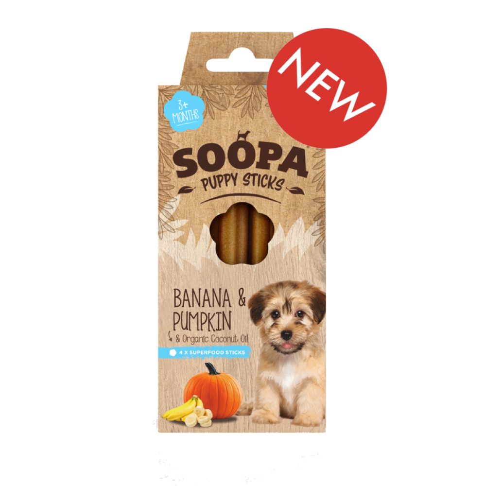 Soopa Soopa Dental Puppy Pumpkin & Banana Soopa Soopa Dental Puppy Pumpkin & Banana