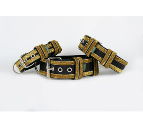 Gallus Gallus halsband Black/Gold Gallus Gallus halsband Black/Gold