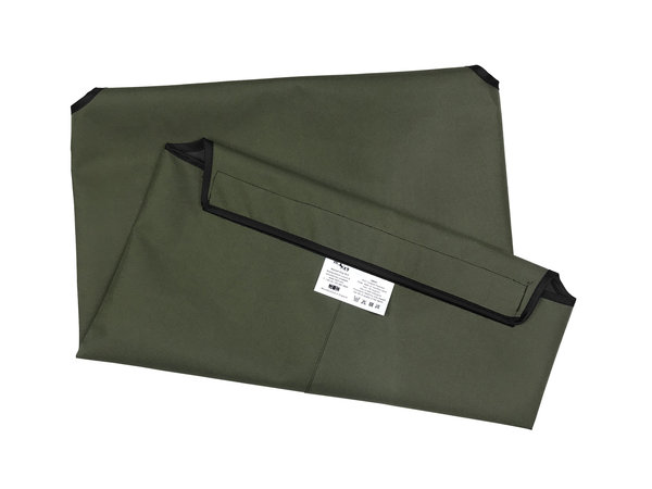HIK9 HIK9 bed canvas mat zwart frame