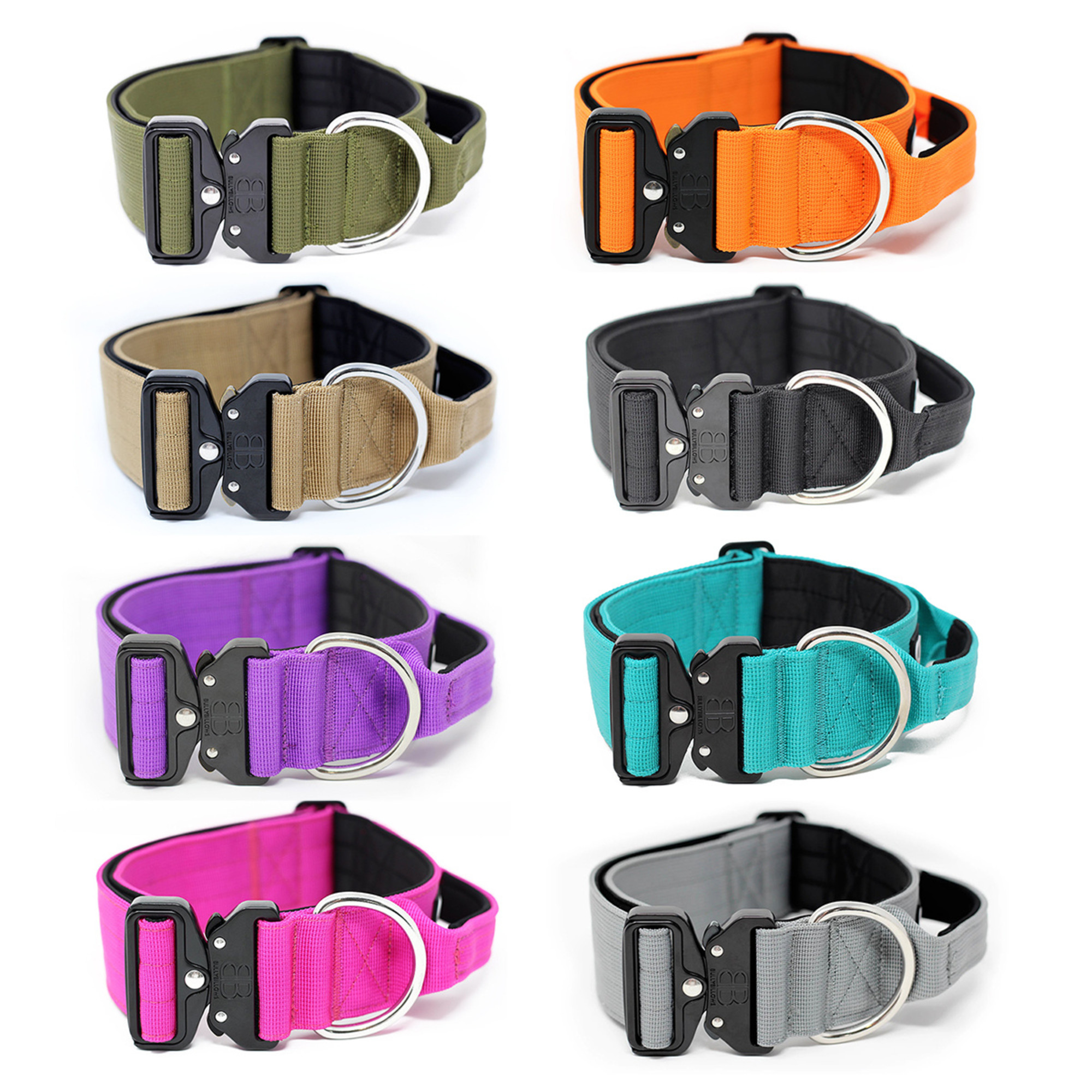 BullyBillows 5CM Combat Collar With Handle The Dog Lounge