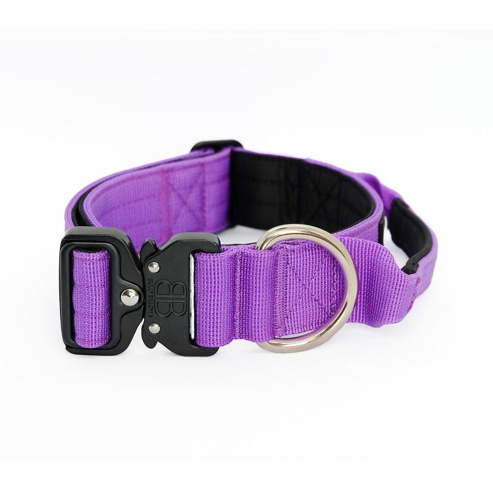 BullyBillows 4CM Combat Collar with handle The Dog Lounge
