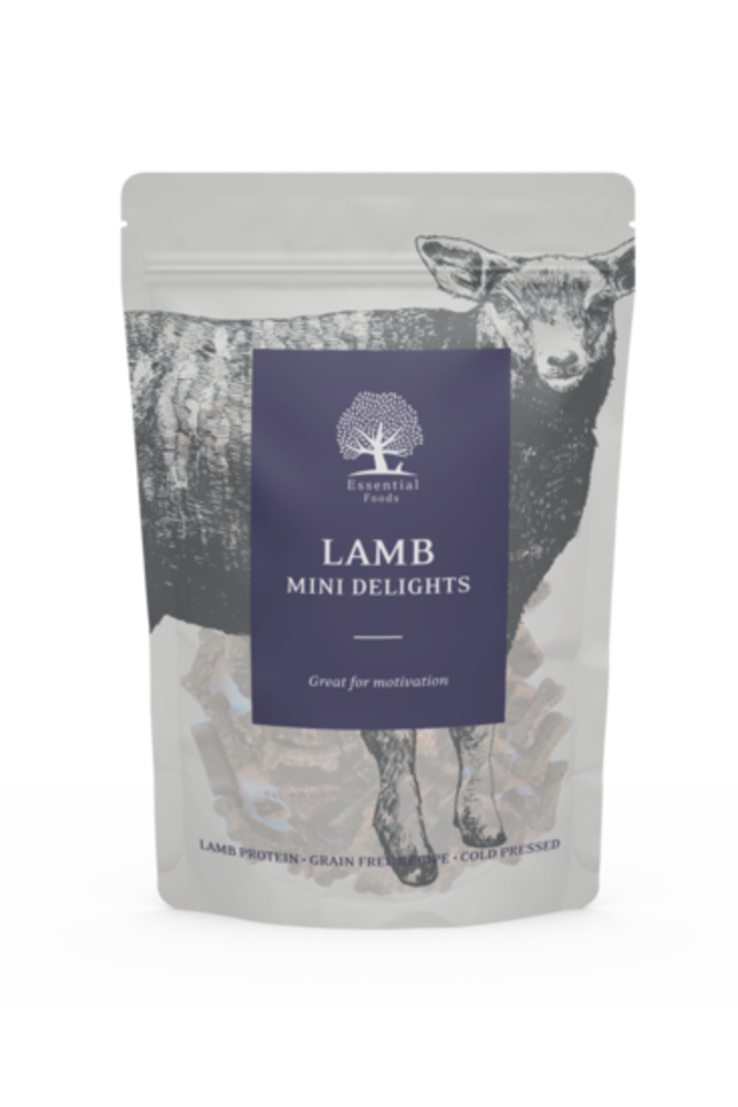 Essential Foods Essential Foods - Mini snoepjes - Lam Essential Foods Essential Foods - Mini snoepjes - Lam