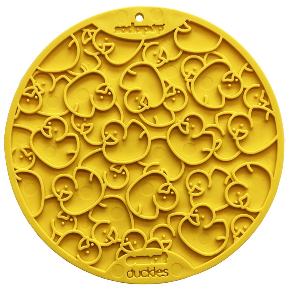 Sodapup Sodapup Duckies Design eMat Enrichment Likmat  met zuignappen Sodapup Sodapup Duckies Design eMat Enrichment Likmat  met zuignappen