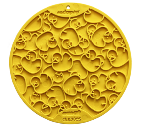 Sodapup Sodapup Duckies Design eMat Enrichment Likmat  met zuignappen Sodapup Sodapup Duckies Design eMat Enrichment Likmat  met zuignappen