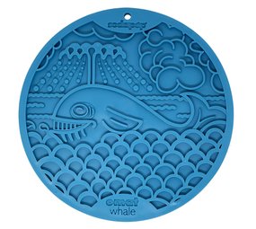 Sodapup Sodapup Whale Design eMat Enrichment Likmat  met zuignappen Sodapup Sodapup Whale Design eMat Enrichment Likmat  met zuignappen