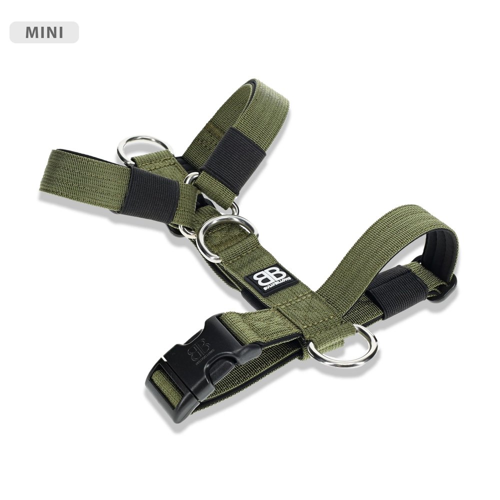 BullyBillows Bullybillows MINI TRI-Harness (Anti-Pull) BullyBillows Bullybillows MINI TRI-Harness (Anti-Pull)