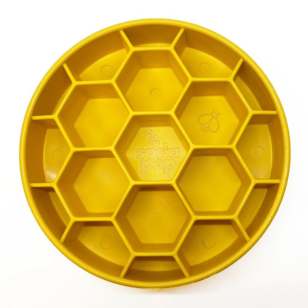 Sodapup Sodapup Honeycomb Slow Feeder Bowl Sodapup Sodapup Honeycomb Slow Feeder Bowl
