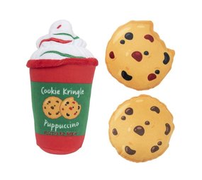 Fuzzyard FuzzYard Xmas Toy - Cookie Kringle Puppuccino & Cookies