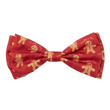 Fuzzyard Fuzzyard Xmas Bowtie – Naughty Ginger L
