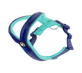 BullyBillows Bullybillows Slip on harness Blue & Turquoise BullyBillows Bullybillows Slip on harness Blue & Turquoise