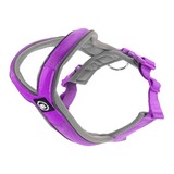 BullyBillows Bullybillows Slip on harness Purple & Metal Grey BullyBillows Bullybillows Slip on harness Purple & Metal Grey