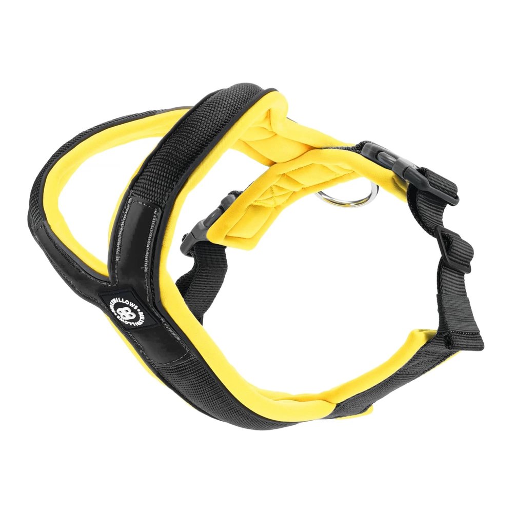 BullyBillows Bullybillows Slip on harness Black & Yellow