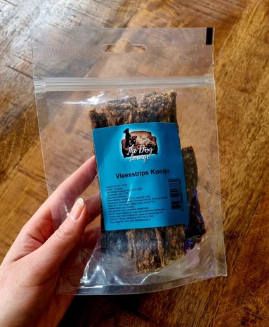 Konijn vleesstrips 100 gram