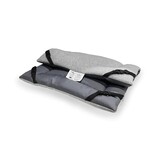 HIK9 HIK9 Omkeerbaar fleece kussen mergel/grijs