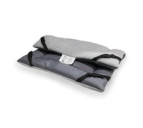 HIK9 HIK9 Omkeerbaar fleece kussen mergel/grijs HIK9 HIK9 Omkeerbaar fleece kussen mergel/grijs