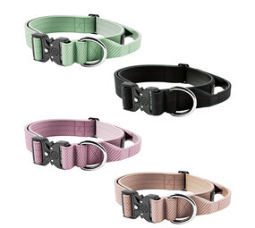BullyBillows BullyBillows 4CM Combat Halsband with handle Tweed Collectie BullyBillows BullyBillows 4CM Combat Halsband with handle Tweed Collectie