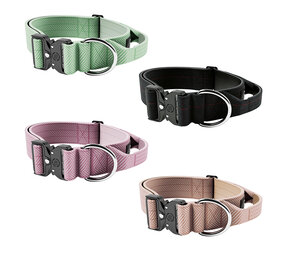 BullyBillows BullyBillows 5CM Combat Halsband with handle Tweed Collectie BullyBillows BullyBillows 5CM Combat Halsband with handle Tweed Collectie