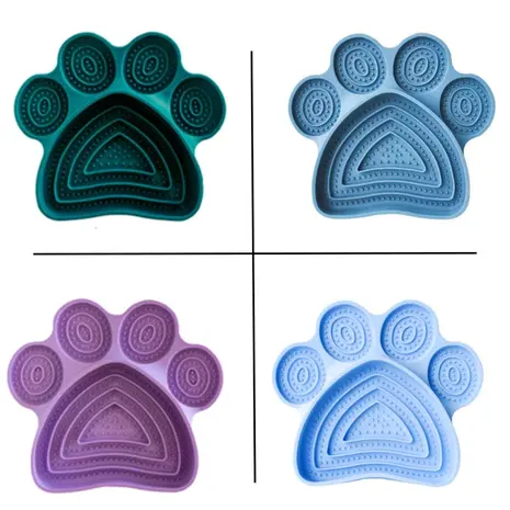 Modern Pet Company Paw Print Bowl