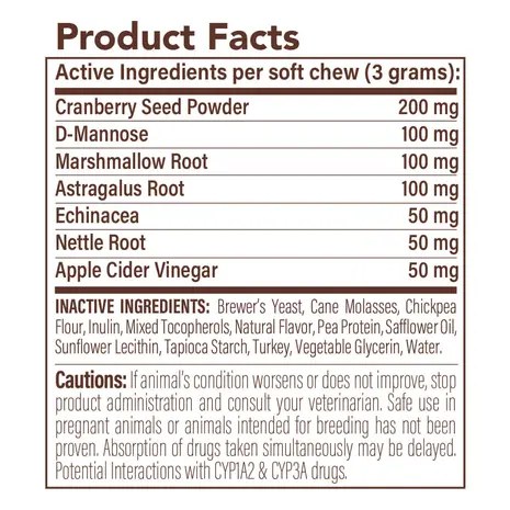 Natural Dog Company Natural Dog Company Urinary & Bladder Supplement