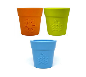Sodapup Sodapup Flower Pot Large Rubber Enrichment Toy