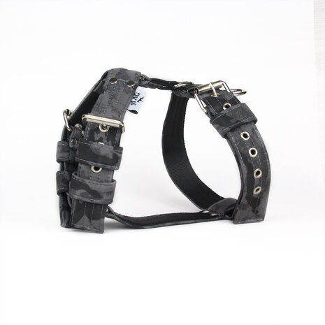 MAG MAG hondentuig Top Softshell Zwart/Grijs Camo