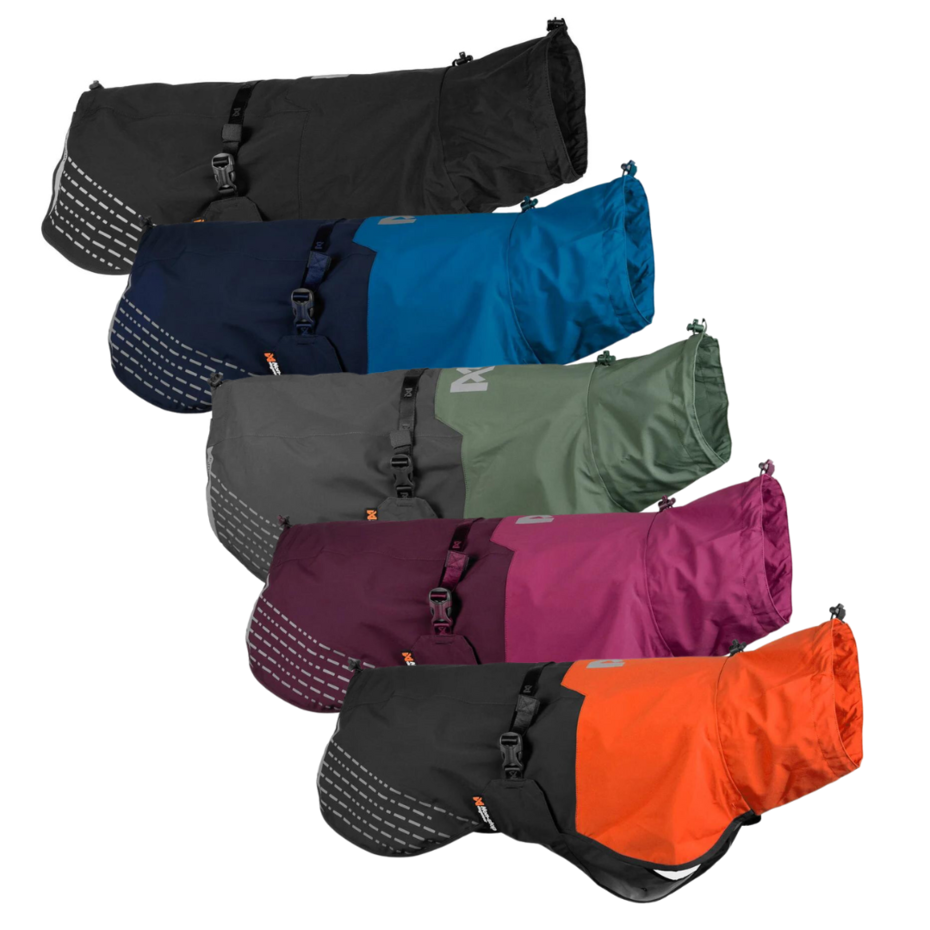Drying Coat Fjord Raincoat - Impermeabile Per Cani Taglia 45, Antivento E Traspirante Non-stop Dogwear