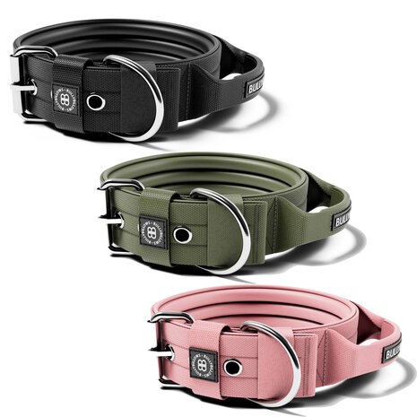 BullyBillows Bullybillows Halsband 5cm Pin Buckle With Handle BullyBillows Bullybillows Halsband 5cm Pin Buckle With Handle