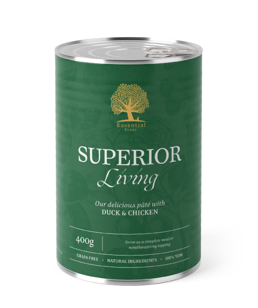Essential Foods Essential Food Paté SUPERIOR LIVING 400gr Essential Foods Essential Food Paté SUPERIOR LIVING 400gr