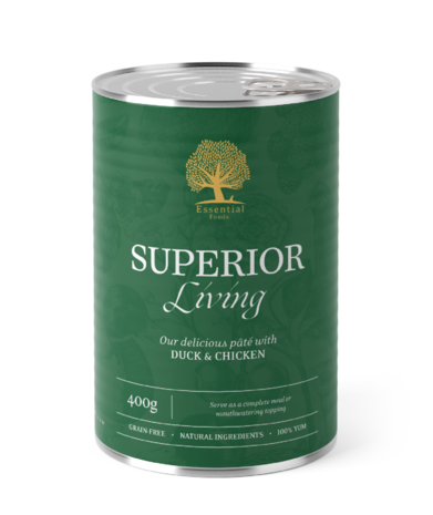 Essential Foods Essential Food Paté SUPERIOR LIVING 400gr Essential Foods Essential Food Paté SUPERIOR LIVING 400gr