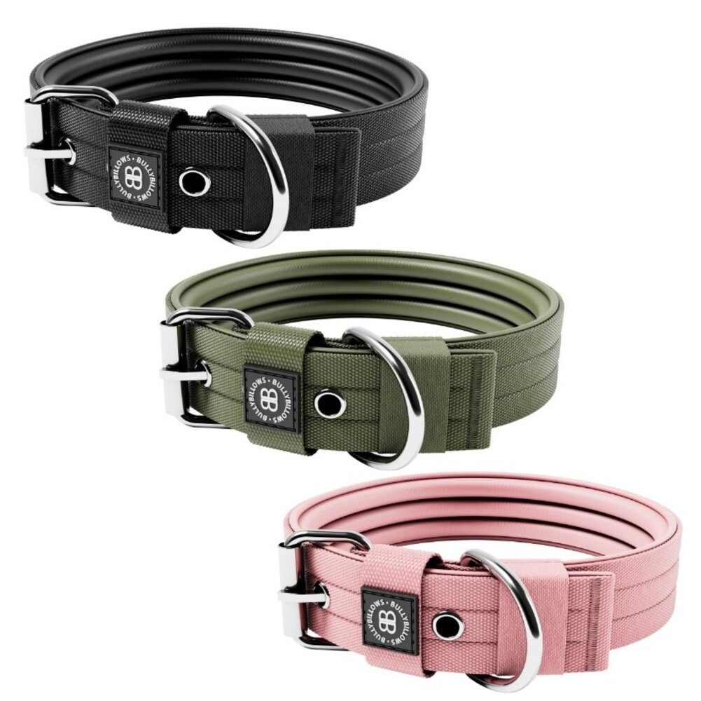 BullyBillows Bullybillows Halsband 4cm Pin Buckle NO Handle BullyBillows Bullybillows Halsband 4cm Pin Buckle NO Handle