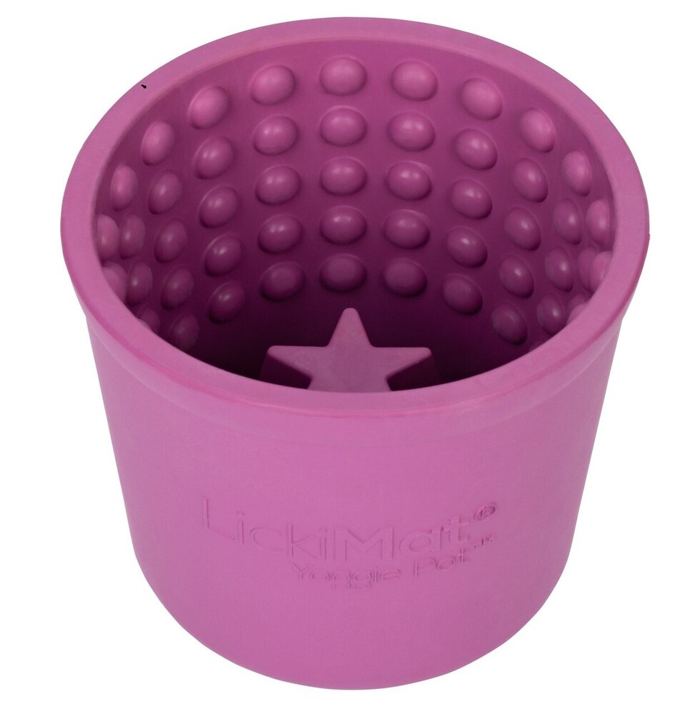Lickimat Lickimat Yoggi Pot Paars