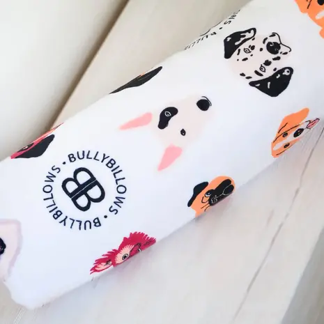 BullyBillows BullyBillows Luxe kleedje voor hond en baasje Wit BullyBillows BullyBillows Luxe kleedje voor hond en baasje Wit