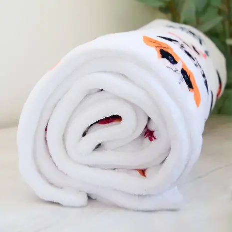 BullyBillows BullyBillows Luxe kleedje voor hond en baasje Wit BullyBillows BullyBillows Luxe kleedje voor hond en baasje Wit