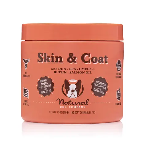 Natural Dog Company Natural Dog Company Skin and Coat Supplement Natural Dog Company Natural Dog Company Skin and Coat Supplement