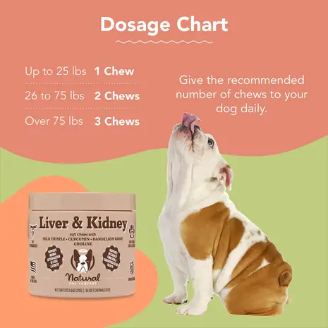 Natural Dog Company Natural Dog Company Liver & Kidney Supplement Natural Dog Company Natural Dog Company Liver & Kidney Supplement